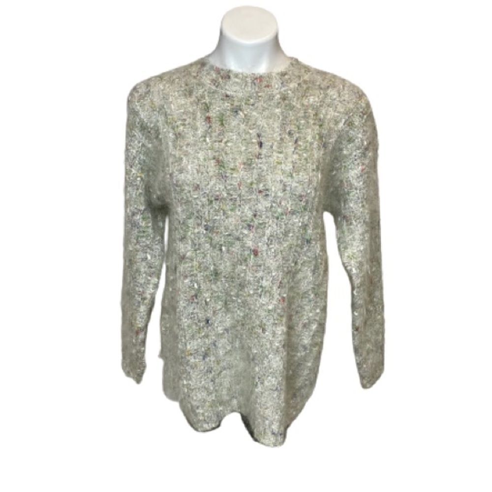 Vintage multi colored mohair sweater by Best American Clothing size S